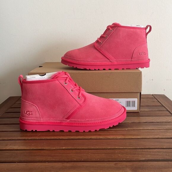 UGG Women's Neumel Boots Pink Glow USA Women Size 8//UK 6/EU 39 - Picture 3 of 12